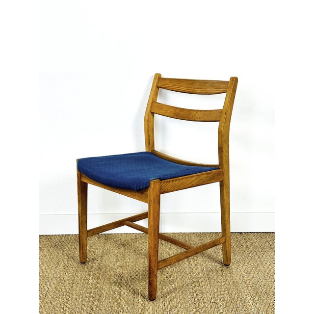 Vintage Scandinavian Oak Chairs, 1960, Set of 6 For Sale - Image 12 of 15