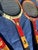 Collection of Vintage Miscellaneous Wooden Tennis Rackets With Red Accents For Sale In Atlanta - Image 6 of 7