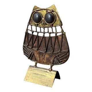 Jarc Owl Sculpture, 1970s For Sale
