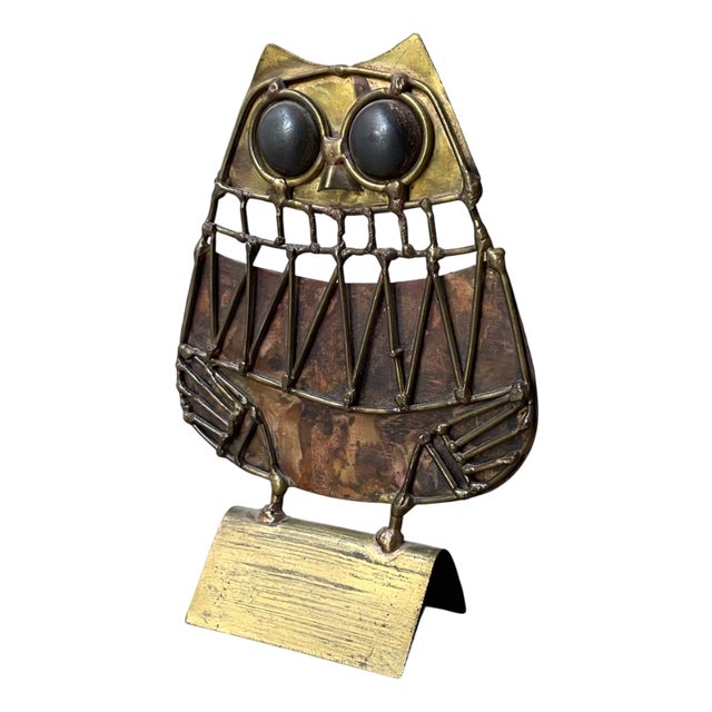 Jarc Owl Sculpture, 1970s For Sale