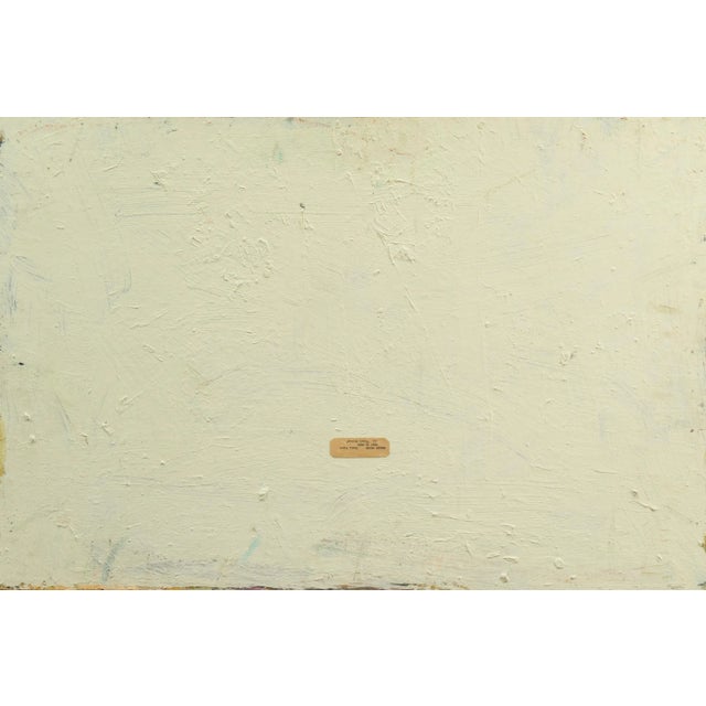 Bottle Green 'Trout Stream' by Edmond Woods, Large Oil, San Diego, California, Chouinard & Otis Art Institute For Sale - Image 8 of 9