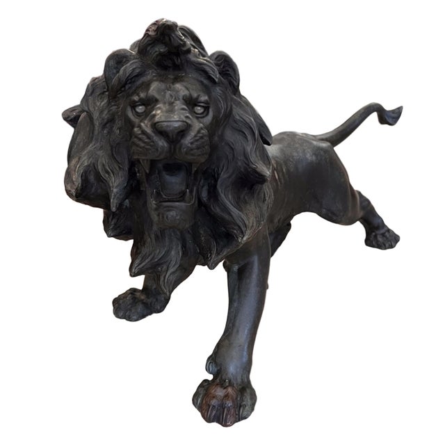 Morimitsu, Lion Sculpture, 1800s, Bronze For Sale - Image 9 of 9