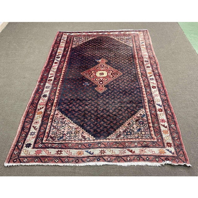 Middle Eastern Handmade Wool Rug For Sale - Image 11 of 11