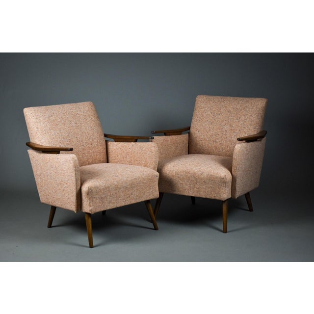 Mid-Century Modern Set of Mid-Century Modern Danish Lounge Chairs, 1950s For Sale - Image 3 of 11