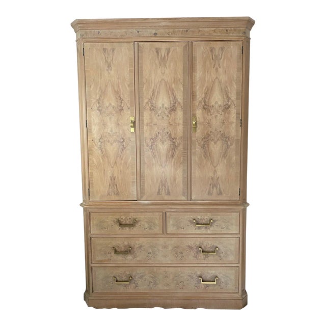 1990s Drexel Heritage Corinthian Collection Dresser/Armoire For Sale