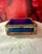 Royal Bovano Italian Style Cobalt Blue Enamel Vintage Cigarette Case or Jewelry Box From the 1950s or 1960s For Sale - Image 9 of 12