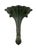 Striking pair of vintage bronze wall sconces. Featuring an elegant Art Deco design and a rich, aged patina, these durable...