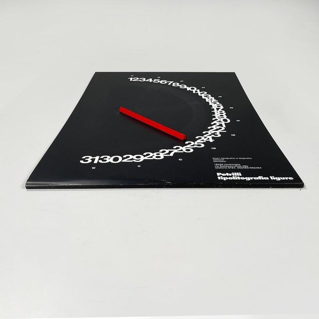 Italian Modern Perpetual Sundial Calendar by Giulio Confalonieri for Studio Nava, 1978 For Sale - Image 17 of 18