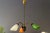 Mid-Century Modern Mid-Century Tri-Color Bakelite & Brass Chandelier, 1950s For Sale - Image 3 of 18