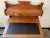 Vintage Oak Writers Desk For Sale - Image 4 of 9