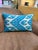 Textile 1990s Wave Pattern Ikat Lumbar Pillow Cover For Sale - Image 7 of 13