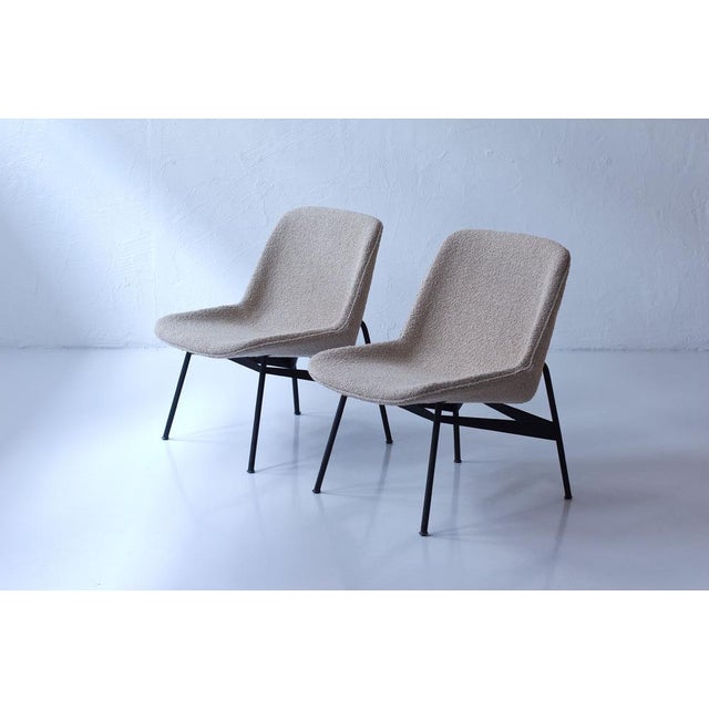 Nordiska Kompaniet Set of Swedish Modern Lounge Chairs by Hans-Harald Molander for the Nordiska Kompaniet, 1950s For Sale - Image 4 of 16