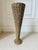 Vintage Woven Braided Natural Rattan & Seagrass 19.5” Vase For Sale - Image 10 of 14