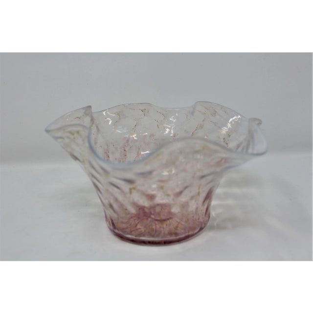 Murano Vintage Murano Glass Bowl For Sale - Image 4 of 4