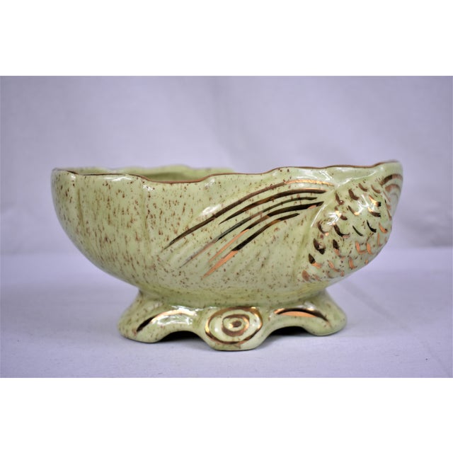 Vintage B. K. Gold Pinecone Bowl For Sale - Image 4 of 8