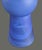Mid-Century Modern Mid-Century Modern Italian Art Glass Blue Swirl Unusual Shape Vase For Sale - Image 3 of 7