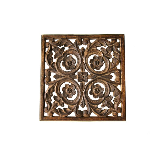 Vintage Wood Wall Art Pieces Set of 4 Chairish