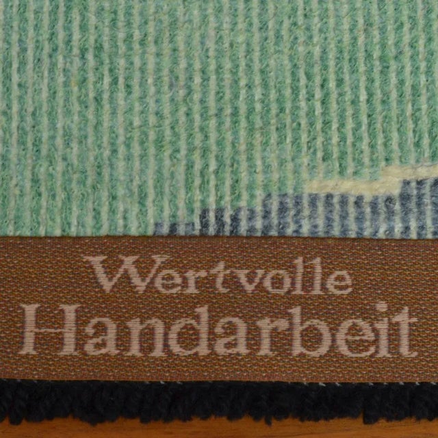 Abstract Vibrant Wall Tapestry by Junghans, 1960s For Sale - Image 4 of 12