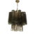 Contemporary Murano Glass "Tronchi" Multicolors Sputnik Chandelier For Sale
