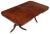 Antique large fine quality mahogany extending twin pedestal extending dining table early 19th Century. The table has a...