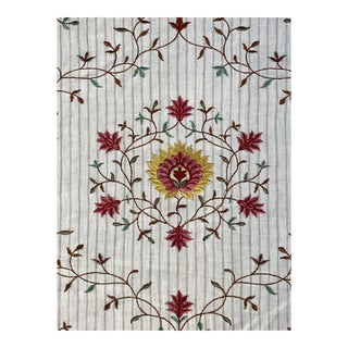 Pierre Frey "Daphne" Embroidery Fabric- 3 Yards For Sale