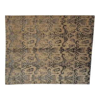 Silk and Wool Nepalese Rug , 8' X 10' For Sale