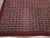 Raspberry Red Galerie Shabab Collection Mid-20th Century American Hook Rug For Sale - Image 8 of 11