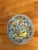 Turquoise Antique Chinoiserie Wall Plate For Sale - Image 8 of 8