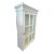 Vintage Large 9 Glass Panel Wood Wall Storage Medicine Bathroom Cabinet For Sale