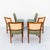 Vintage Mid Century Modern Walnut Dining Chairs by Skaraborgs For Sale - Image 9 of 15
