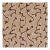 Sample - Schumacher Corail Velvet Fabric In Champignon For Sale