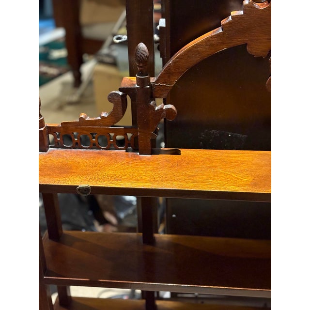 1990s 1990s Wall Mounted Ornate Victorian Shelf For Sale - Image 5 of 6