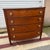 1820s Pennsylvania Figured Cherry Bowfront Chest of Drawers - Lancaster / Philadelphia For Sale - Image 18 of 18