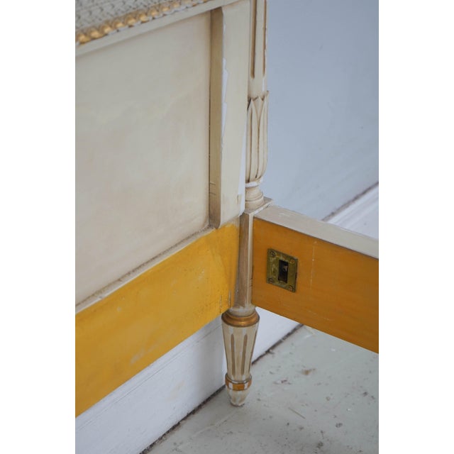 Pair of Louis XVI Cane Twin Beds For Sale - Image 14 of 14