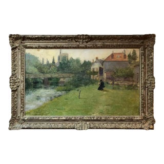Early 20th Century Frank Vincent DuMond Impressionist Painting For Sale