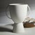 Lampton Matt White Ceramic Vase For Sale - Image 4 of 5