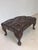 Vintage Brown Buttoned Leather Chesterfield Ottoman, 1980s For Sale - Image 6 of 12