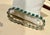 21 Carat Emerald 1.6 Carat Diamond Tennis Bracelet 14 Karat White Gold For Sale In New York - Image 6 of 18