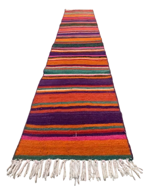 Vintage Turkish Narrow Kilim Runner Rug