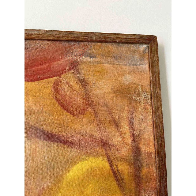 1960s Spanish Artist, Abstract Landscape, Oil Painting, 1960s For Sale - Image 5 of 9