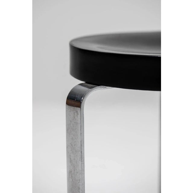 Black Set of Italian Stools For Sale - Image 8 of 11