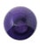Glass Steven Correia Purple &. Black Glass Vase: Hand-Blown, Signed 2001 For Sale - Image 7 of 9