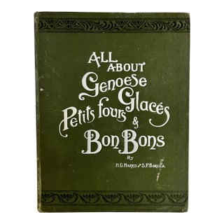1910 All About Genoese Petit Fours Cookbook For Sale