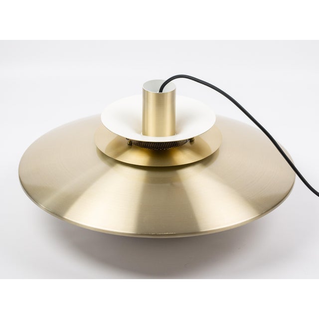 1980s Vintage Danish Verona Hanging Lamp by Kurt Wiborg for Jeka, 1980s For Sale - Image 5 of 12