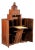 1920s Monumental Art Deco Cathedral Form Secretary Desk For Sale
