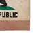 American Large Vintage Cotton California Republic Bear Flag For Sale - Image 3 of 8