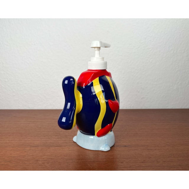Postmodern Ceramic Fish Soap Pump Dispenser from Allure, 1999, 1990s For Sale - Image 12 of 18