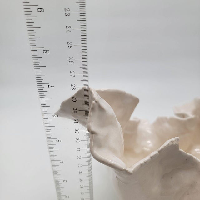 Anna Kasabian Abstract Hand Formed Art Pottery Bowl For Sale - Image 9 of 10