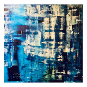 The Blue in Us - Print on Canvas
