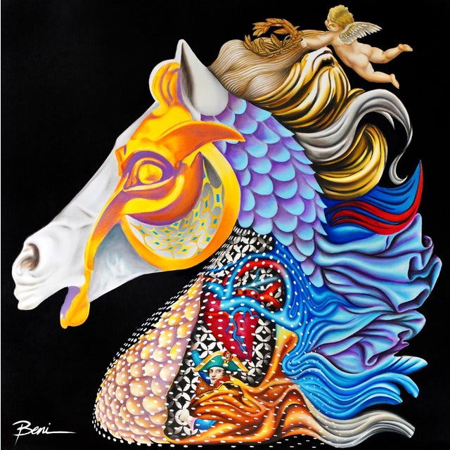 Beni, Marengo, 2020, Oil on Canvas For Sale - Image 7 of 7